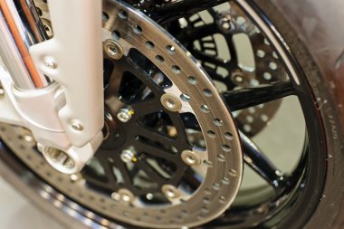 Motosiklet tekerlek portre