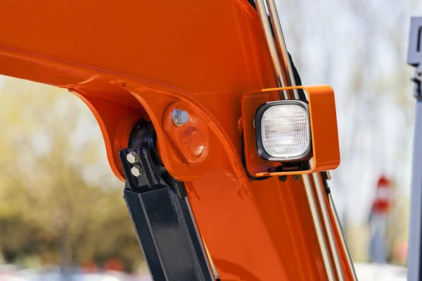 Bagger gräbt Detail aus — Stockfoto