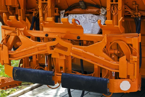 Garbage truck detail — Stock Photo, Image