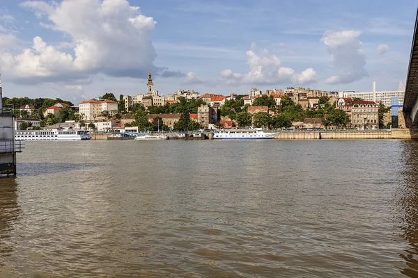 Панорама на Белградскую крепость — стоковое фото