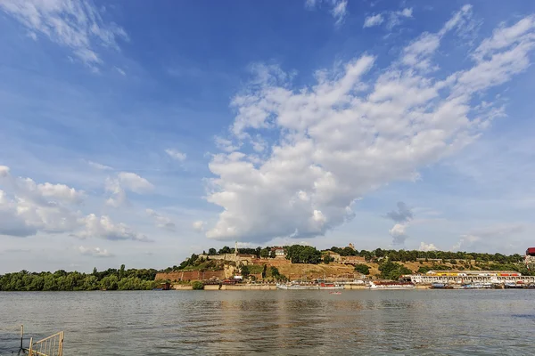 Панорама на Белградскую крепость — стоковое фото