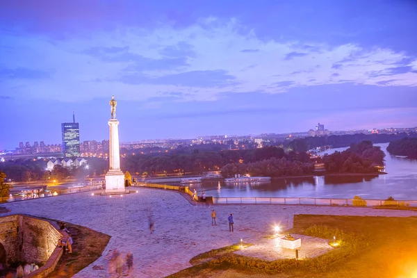 Belgrade Festung und Panoramablick — Stockfoto