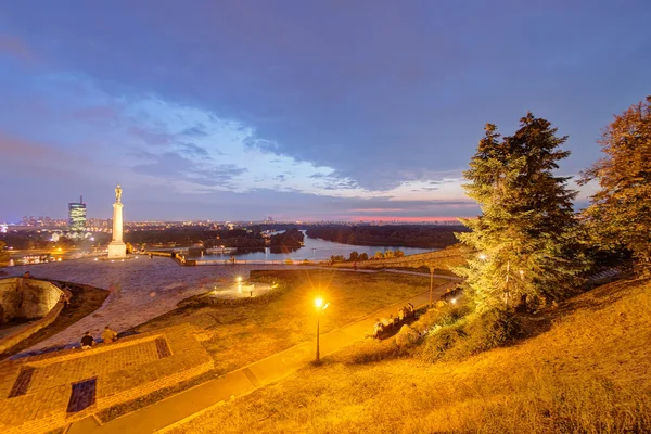 Fortezza di Belgrado e vista panoramica — Foto Stock