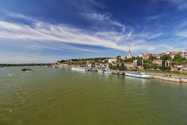 Panoramatický výhled na pevnost Bělehrad — Stock fotografie