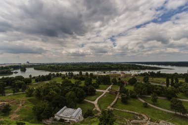 İki nehir, gündüz izdiham Belgrad