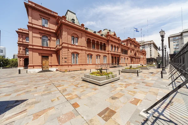 La Casa Rosada (The Pink House) is  mansion and office of the President of Argentina located in Argentina capital city Buenos Aires