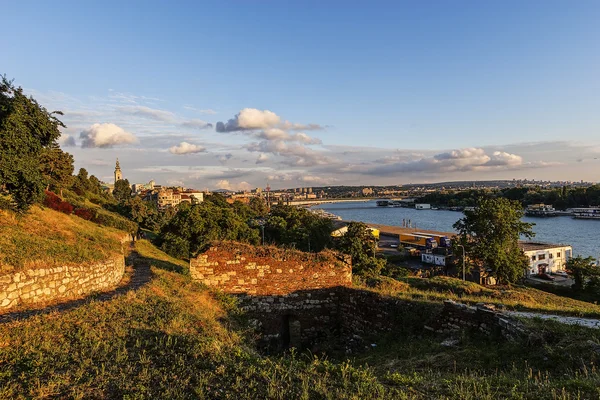 베오그라드 요새와 파노라마 베오그라드의 세르비아 — 스톡 사진