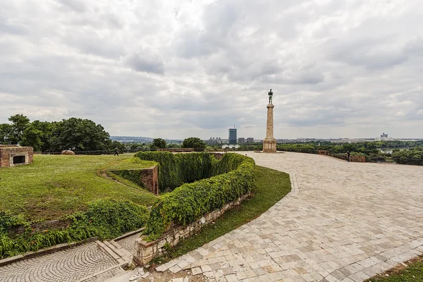 Belgrade fortress and panorama view — Stock Photo, Image