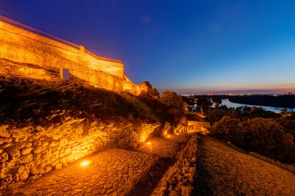 Fortaleza de Belgrado e vista panorâmica — Fotografia de Stock