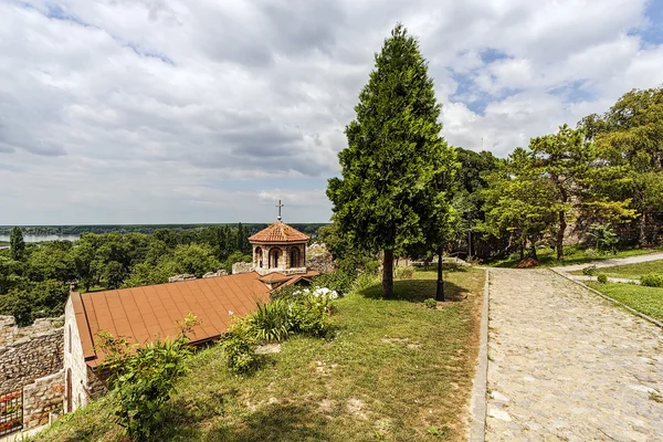 Belgrade fortress and saint Petka chapel — Stock Photo, Image