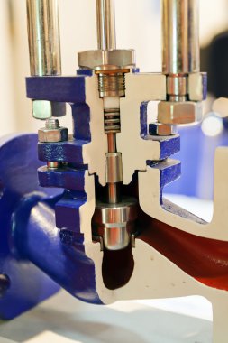 Akış denetimi için vanalar