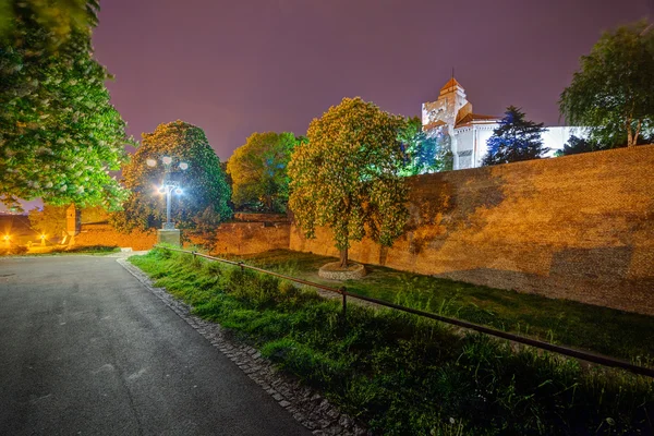 Belgrad Kalesi ve park — Stok fotoğraf