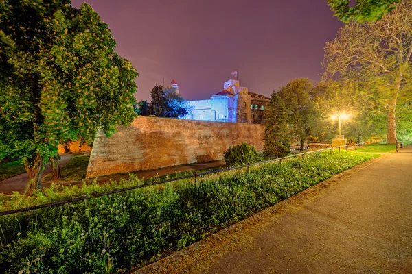 Belgrad Kalesi ve park — Stok fotoğraf