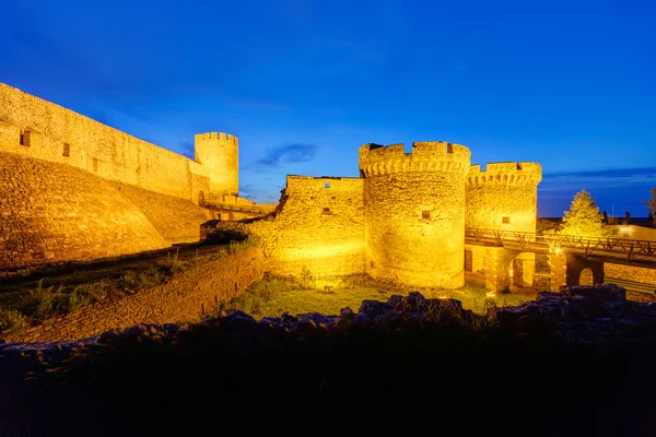 Belgrado Fort en park — Stockfoto