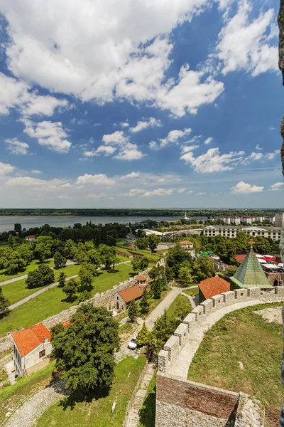 Belgrade fortress and panorama view — Stock Photo, Image