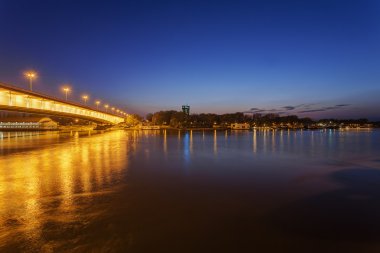 Panorama görünüm Nehri Köprüsü