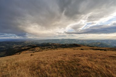 Dağ manzarası ve panorama görünüm