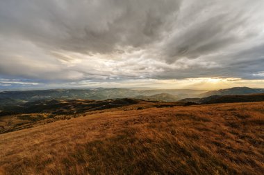 Dağ manzarası ve panorama görünüm