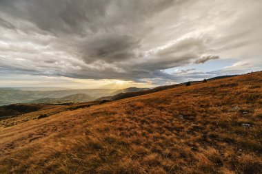 Dağ manzarası ve panorama görünüm
