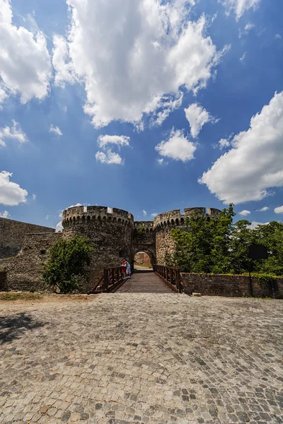 Old fortress wall and nature