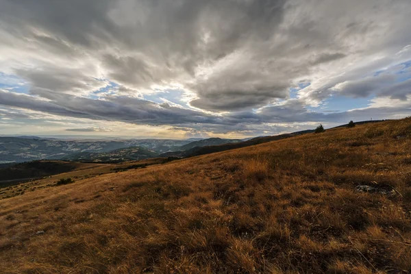 Mountain landscape and panorama view — Stock Photo, Image