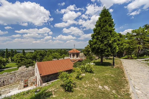 Belgrade fortress and saint Petka chapel — Stock Photo, Image