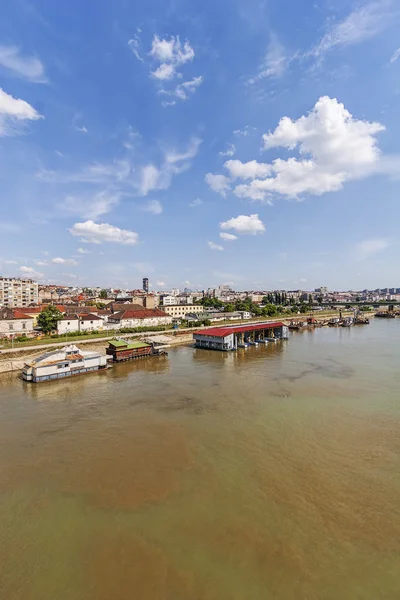 Панорама на старой части города Белград — стоковое фото