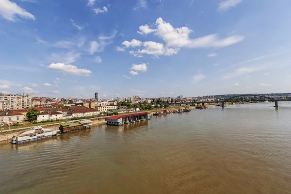 Vista panoramica sul centro storico di Belgrado — Foto Stock