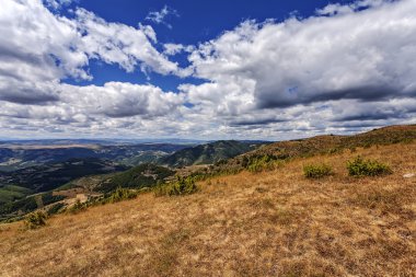 Dağ manzarası ve panorama görünüm