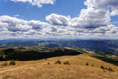 Dağ manzarası ve panorama görünüm