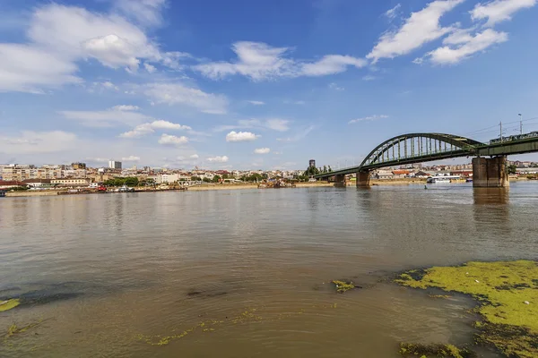 Belgrad şehrin eski kısmı Panorama görünüm