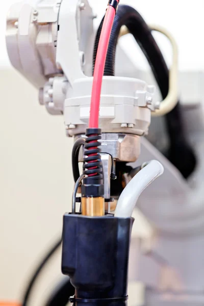 Machine Outil Robotique Pour Usine Fabrication Industrielle Note Faible Profondeur — Photo