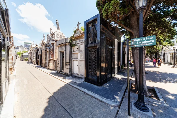 La Recoleta cemetery — Stok fotoğraf