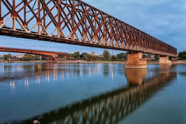 Bridge at night — Stock Photo, Image