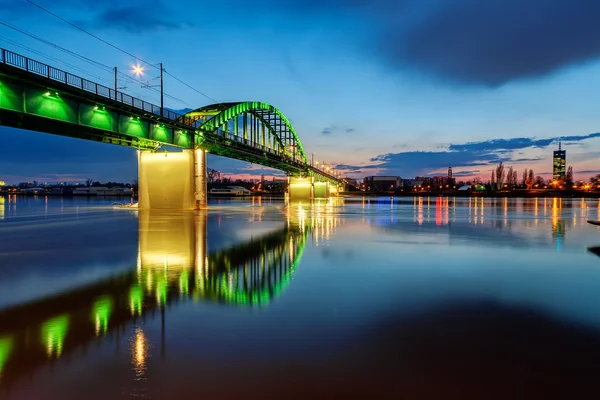 Puente por la noche — Foto de Stock