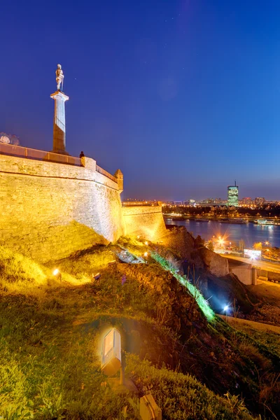 Fortezza di Belgrado e parco Kalemegdan — Foto Stock