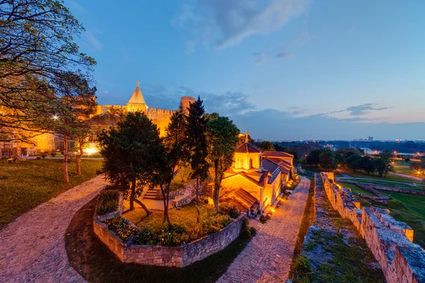 Belgrádi vár és a kalemegdan park — Stock Fotó