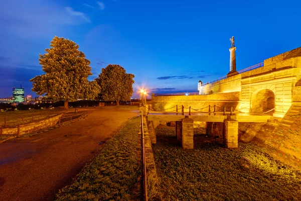 Belgrad fästning och kalemegdan park — Stockfoto