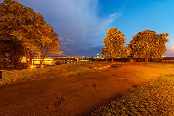 Festung Belgrad und Kalemegdan-Park — Stockfoto