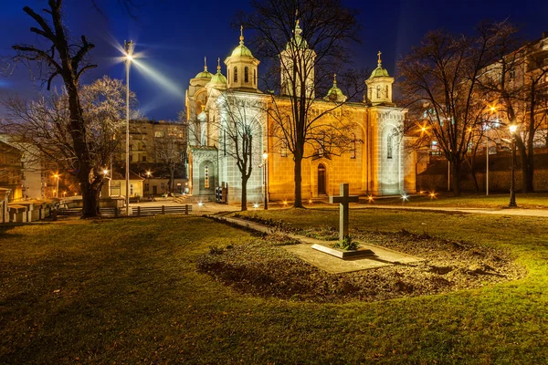 Church at night — Stock Photo, Image