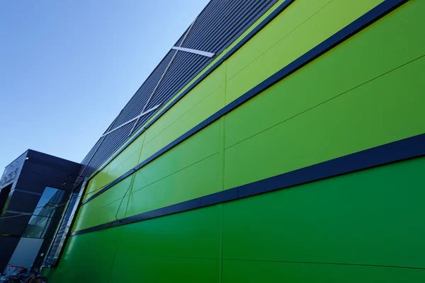 Aluminum facade — Stock Photo, Image