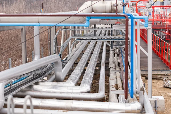 Oil refinery — Stock Photo, Image