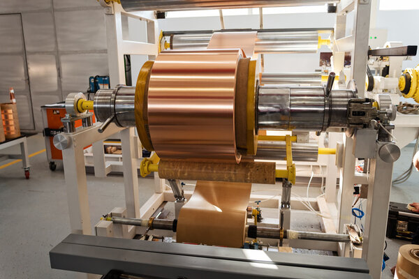 copper foil bending machine