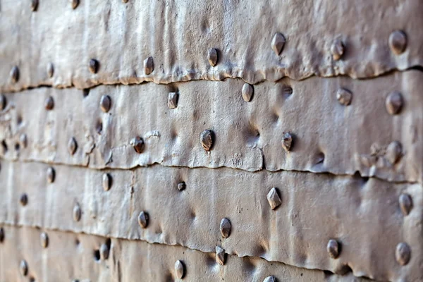 Detail of medieval gate door — Stock Photo, Image