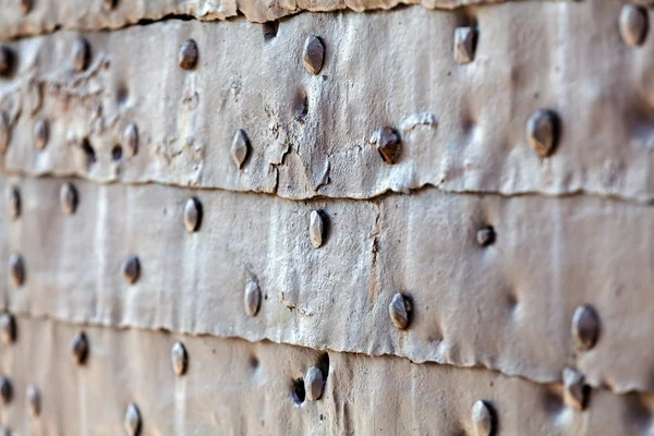 Detail of medieval gate door — Stock Photo, Image