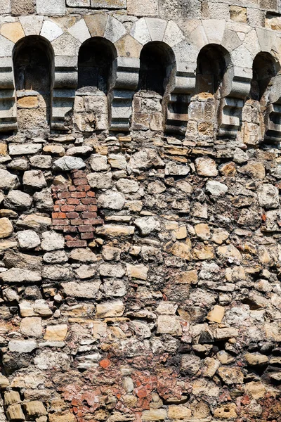 Parede de pedra velha — Fotografia de Stock