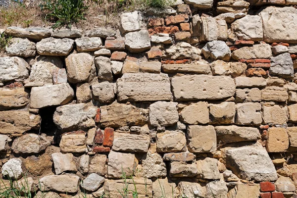 Oude stenen muur — Stockfoto