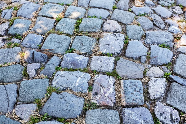 Arnavut kaldırımlı yol detay — Stok fotoğraf