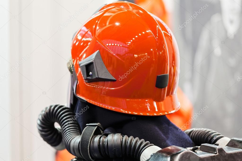 detail of fire fighting equipment