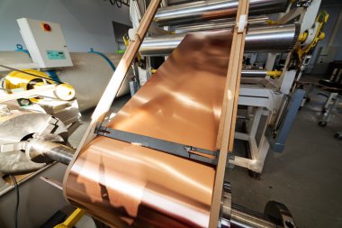 Bakır folyo profil bükme Makinası